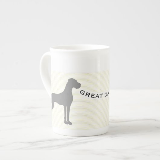Deutsche Dogge Tasse (Vorderseite Links)