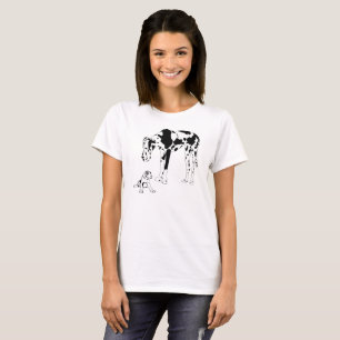 Deutsche Dogge und Welpe T-Shirt
