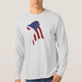 Deutsche Dogge USA-Stolz T-Shirt (Vorderseite)