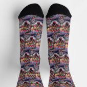 Deutsche Dogge Valentinstag Socken (Oben)