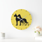 Deutsche Dogge Wallwatch Große Wanduhr (Zuhause)