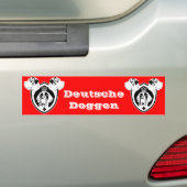 Deutsche Dogge Wappen Autoaufkleber (Auf Auto)