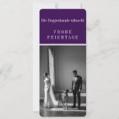 Deutsche Dogge Weihnachten (Vorderseite)