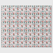 Deutsche-Dogge-Weihnachts-Geschenkpapier Geschenkpapier (Flach)