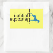 Deutsche Doggen Aufkleber (Tasche)