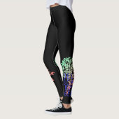 Deutsche Doggen blumig Leggings (Links)