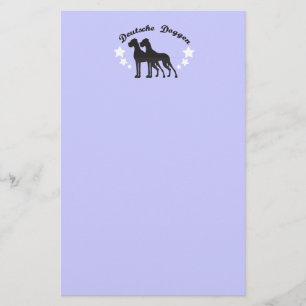 Deutsche Doggen Briefpapier