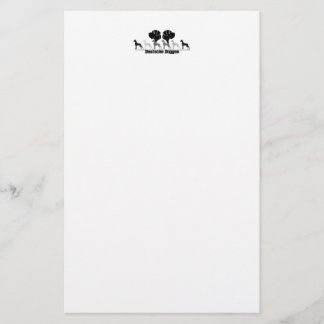 Deutsche Doggen Briefpapier