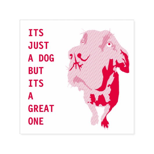 Deutsche Doggen Great Danes stamp Permastempel (Design)