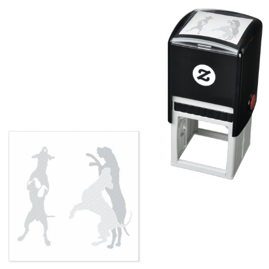 Deutsche Doggen Great Danes stamp Permastempel (Beispiel)