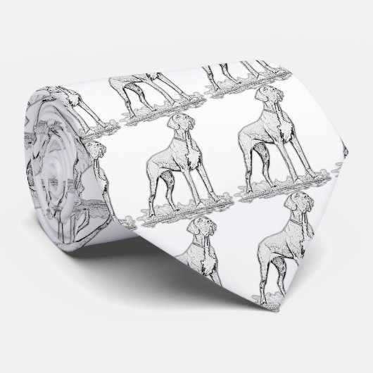 Deutsche-Doggen Krawatte (Gerollt)