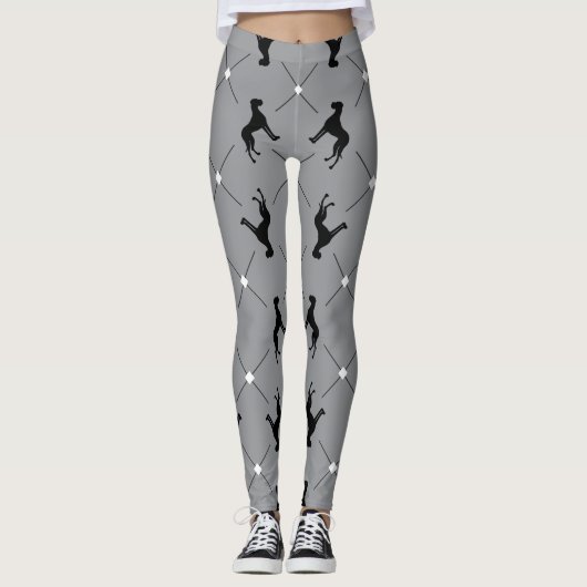 Deutsche Doggen Leggings (Vorderseite)