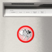 Deutsche Doggen Magnete Magnet (In Situ (Geschirrspüler))