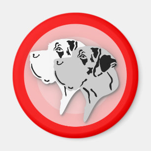 Deutsche Doggen Magnete Magnet