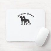 Deutsche Doggen Mousepad (Mit Mouse)