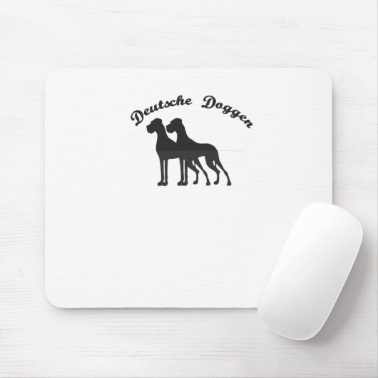 Deutsche Doggen Mousepad (Mit Mouse)