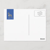 Deutsche Doggen Postekarte Postkarte (Rückseite)