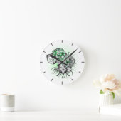 Deutsche Doggen Runde Wanduhr (Zuhause)