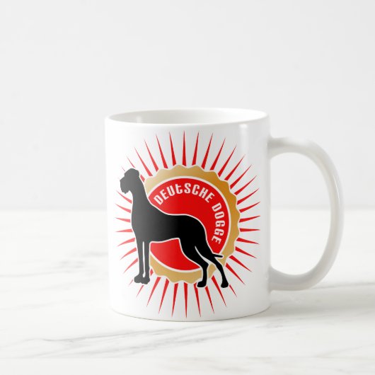 Deutsche Doggen Tasse (Rechts)