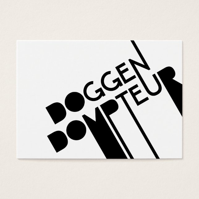 Deutsche Doggen Visitenkarten (Vorderseite)