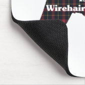 Deutsche Drahthaar Pointer BESTE FREUNDIN Mousepad (Ecke)
