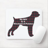 Deutsche Drahthaar Pointer BESTE FREUNDIN Mousepad (Mit Mouse)