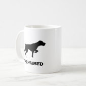 Deutsche Drahthaar Pointer Coffee Tasse (Vorderseite Links)