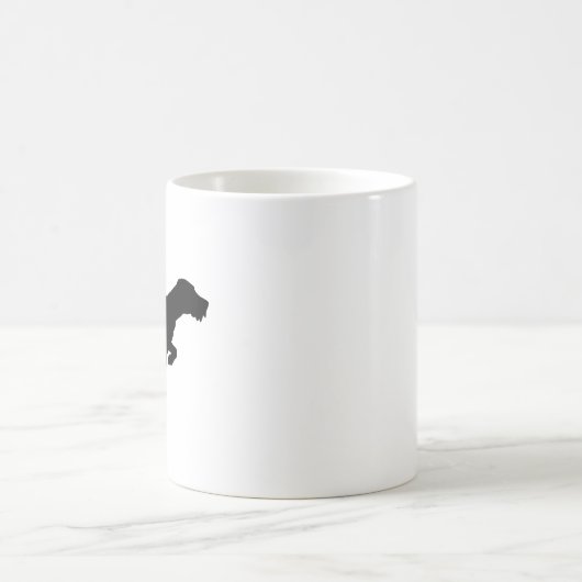 Deutsche Drahthaar Pointer Coffee Tasse (Mittel)