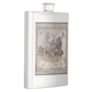 Deutsche Drahthaar Pointer Coffee Tasse Flasche Flachmann