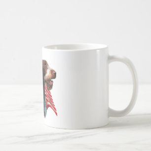 Deutsche Drahthaar Pointer Flag Kaffeetasse