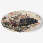 Deutsche Drahthaar Pointer Paper Teller (Schrägansicht)