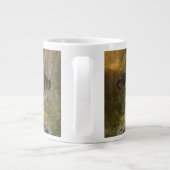 Deutsche Drahthaar Pointer Paperweight Kaffeemasch Jumbo-Tasse (Rückseite)