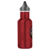 Deutsche Drahthaar Zeiger Edelstahlflasche (Links)