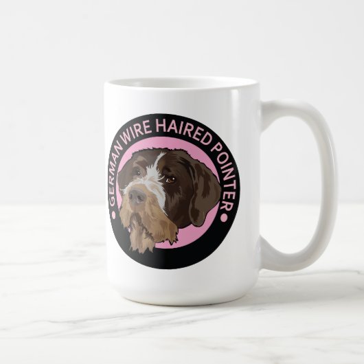 Deutsche Drahthaar Zeiger Kaffeetasse (Rechts)