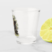 Deutsche Drahthaare Schnapsglas (Rechts)