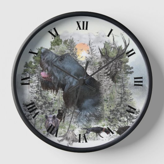 Deutsche Drahthaare Uhr (Vorderseite)