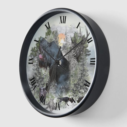 Deutsche Drahthaare Uhr (Winkel)