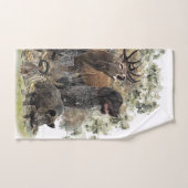 Deutsche Drahthaare zeigen, Die Leidenschaft für H Badhandtuch Set (Handtuch)