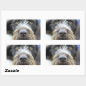 Deutsche Drahtkleber Rechteckiger Aufkleber (Blatt)