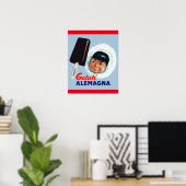 DEUTSCHE EISCREME POSTER (Heimbüro)
