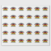 Deutsche Eishockey Geschenkpapier (Flach)