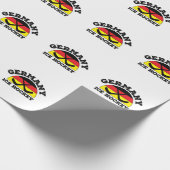 Deutsche Eishockey Geschenkpapier (Ecke)