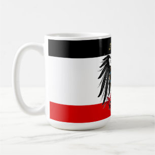 Deutsche Empire-Flagge Kaffeetasse
