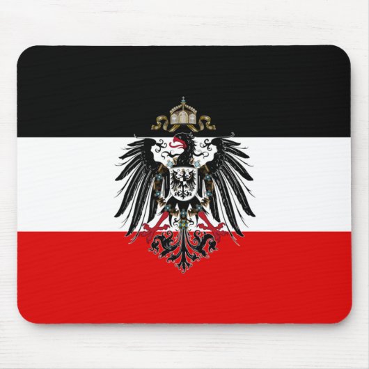 Deutsche Empire-Flagge Mousepad (Vorne)