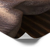 Deutsche Ernte: Trauben im Korb mit Federweißer Poster (Ecke)