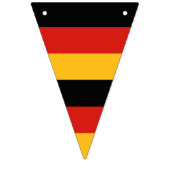 DEUTSCHE Fahnefarben - Streifen Wimpelkette (Dritte Fahne)