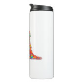 Deutsche Farbe Thermosbecher (Nach rechts gedreht)