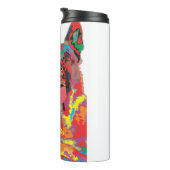 Deutsche Farbe Thermosbecher (Nach rechts gedreht)