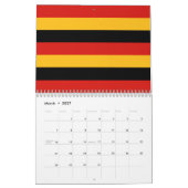 DEUTSCHE FLAG FARBEN KALENDER für Ihre eigenen Bil (Mär 2027)