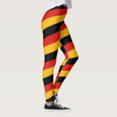 DEUTSCHE FLAG FARBEN Streifen + Ihre Ideen Leggings (Rechts)